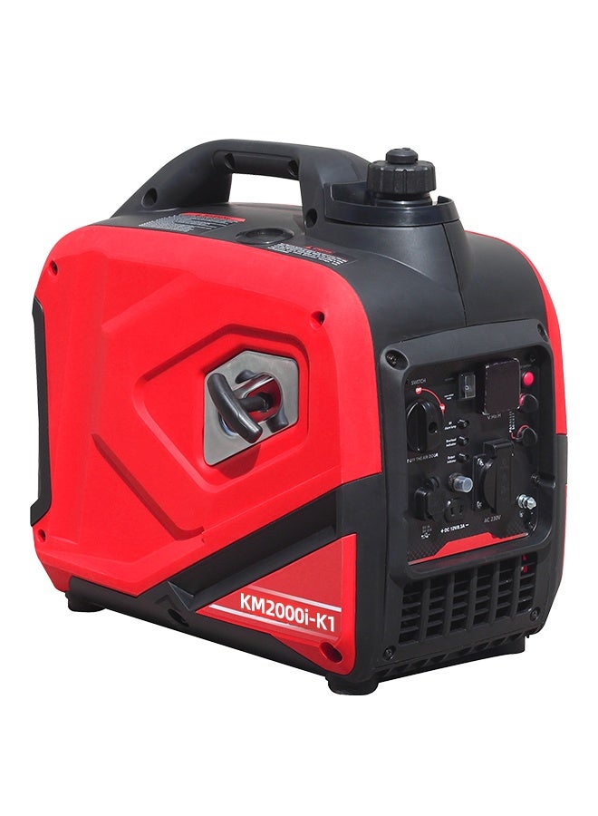 ألونغد محطة طاقة محمولة بقدرة 1800 واط، مولد كهربائي محمول عالي الأداء مزود بمحرك رباعي الأشواط سعة 56 سم مكعب، مخرج تيار مستمر، موفر للوقود، مدة تشغيل تصل إلى 5 ساعات، مناسب للتخييم والاستخدام المنزلي - Image 1